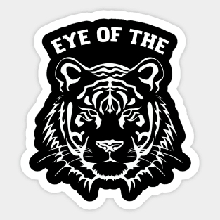 Eye And Tiger Sticker